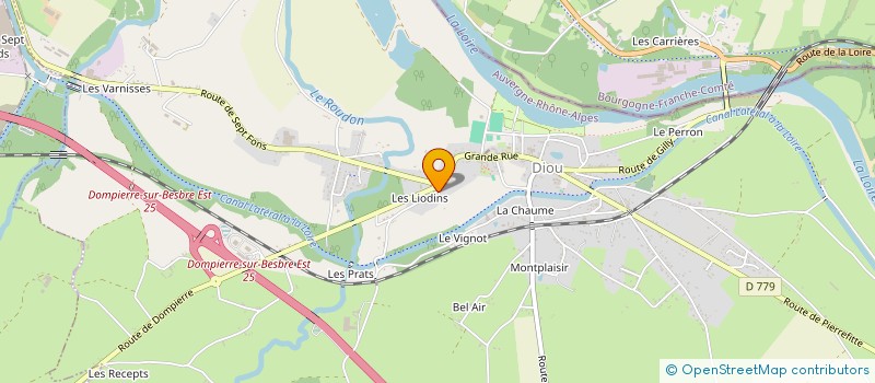 localisation de l'entreprise LES 3 Y  DIOU