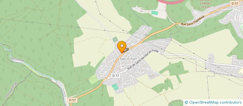 localisation de l'entreprise LES 3 Y  NEUFCHEF