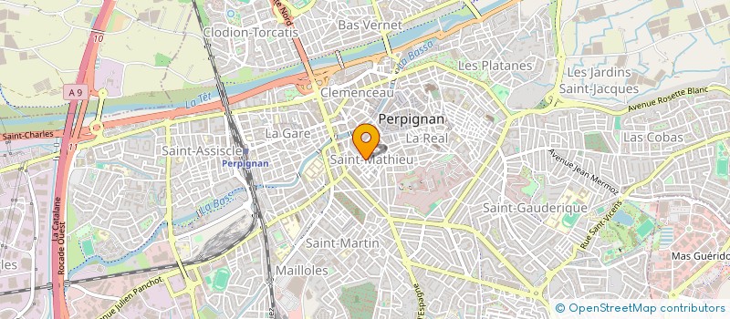 localisation de l'entreprise LES 39 LANTERNES  ARGELES-SUR-MER