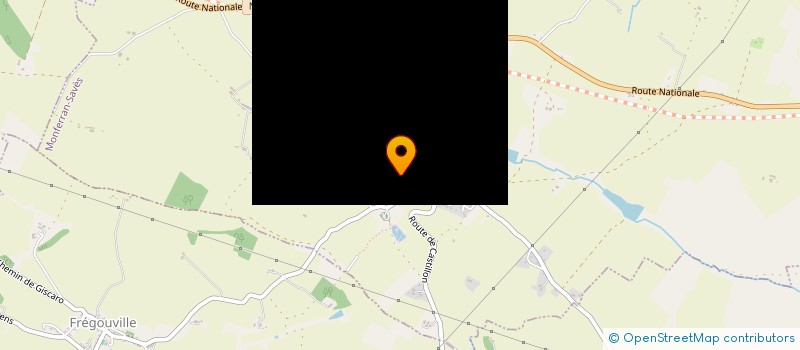 localisation de l'entreprise LES 3A  MONFERRAN-SAVES