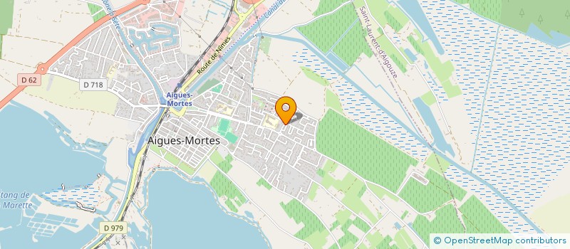 localisation de l'entreprise LES 3D  AIGUES-MORTES