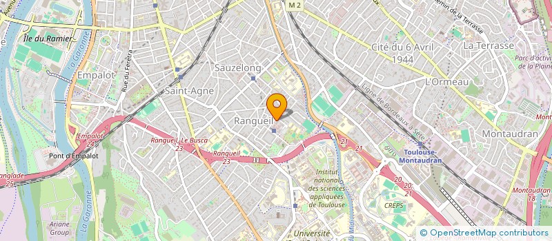 localisation de l'entreprise LES 3D  TOULOUSE