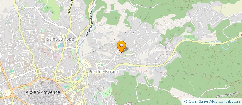 localisation de l'entreprise LES 3GE  AIX EN PROVENCE