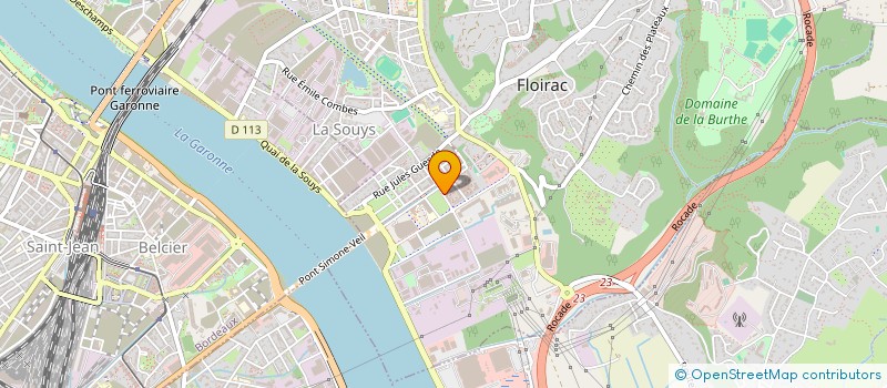 localisation de l'entreprise LES 3H  FLOIRAC