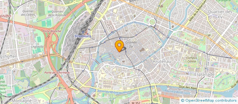 localisation de l'entreprise LES 3L à STRASBOURG
