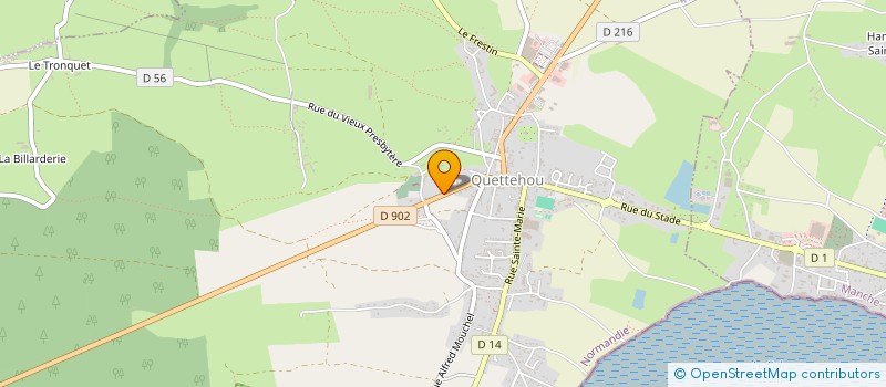 localisation de l'entreprise LES 3L  QUETTEHOU