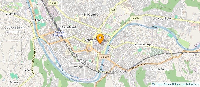 localisation de l'entreprise LES 3L  PERIGUEUX