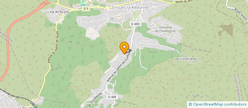 localisation de l'entreprise LES 3M INTERNATIONAL  ENSUES-LA-REDONNE