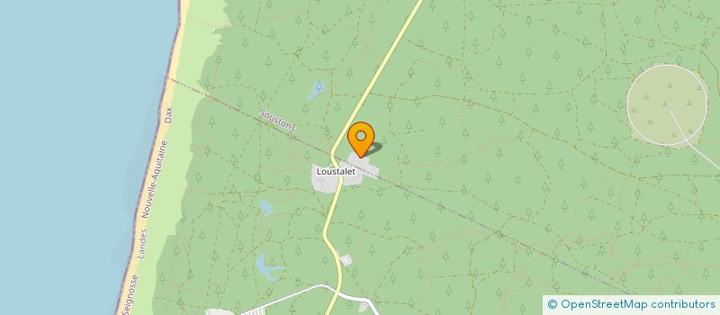 localisation de l'entreprise LES 3MA  SOUSTONS