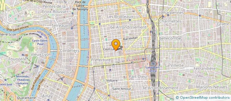 localisation de l'entreprise LES 3R  LYON