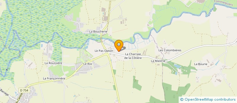 localisation de l'entreprise LES 4 A à SAINT-GILLES-CROIX-DE-VIE