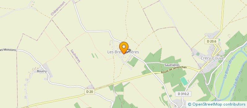 localisation de l'entreprise LES 4 A PRE à OUERRE