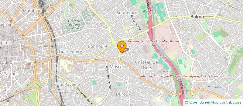 localisation de l'entreprise LES 4 AGES à TOULOUSE