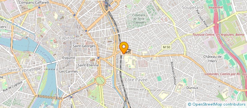 localisation de l'entreprise LES 4 AILES DE L ESPOIR à TOULOUSE