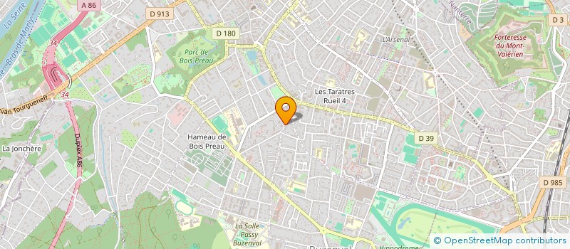 localisation de l'entreprise LES 4 AILES DU DESERT à RUEIL-MALMAISON