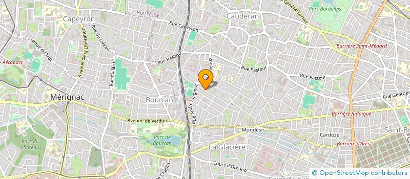 localisation de l'entreprise LES 4 AILES TROP FINES  BORDEAUX