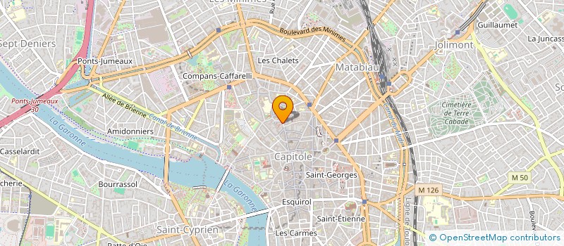 localisation de l'entreprise LES 4 AS à TOULOUSE