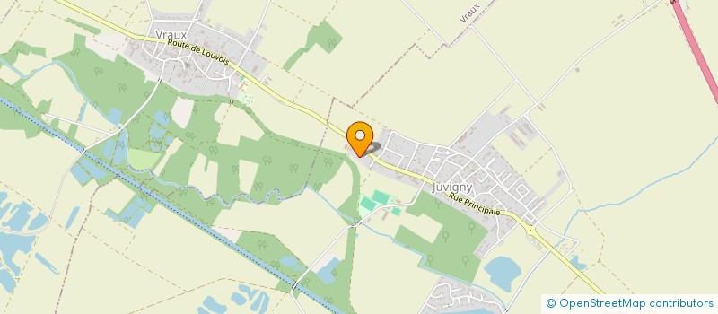 localisation de l'entreprise LES 4 B  JUVIGNY