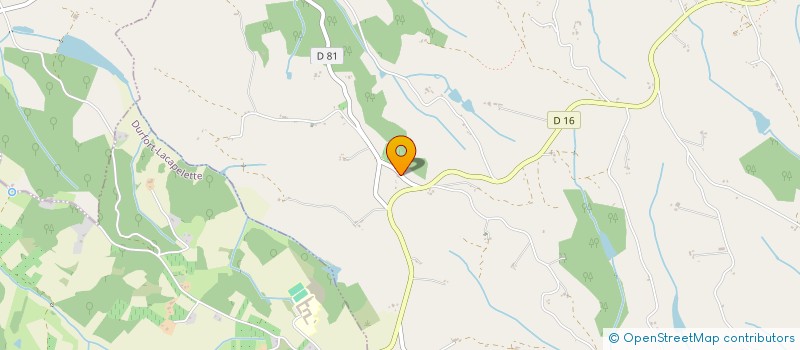 localisation de l'entreprise LES 4 C  CAZES-MONDENARD