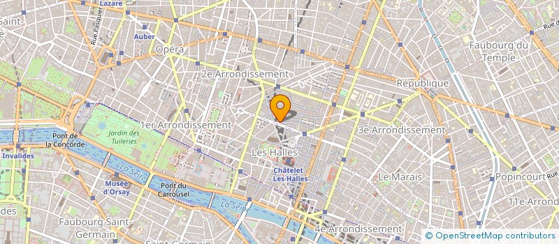 localisation de l'entreprise LES 4 C  PARIS