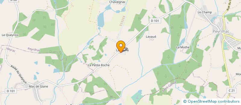 localisation de l'entreprise LES 4 G à NIEUL