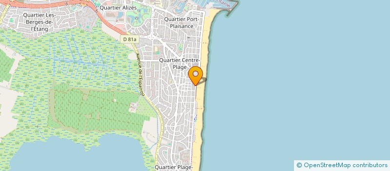 localisation de l'entreprise LES 4 G à CANET-EN-ROUSSILLON