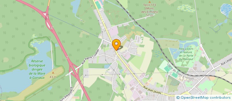 localisation de l'entreprise LES 4 G  RAISMES