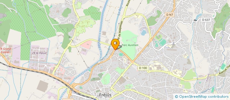 localisation de l'entreprise LES 4 G EXPRESS - SASU à FREJUS
