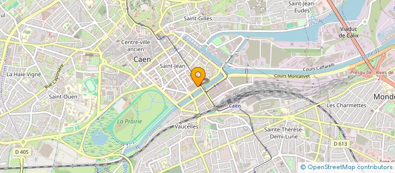 localisation de l'entreprise LES 4 JOSEPHINES à CAEN