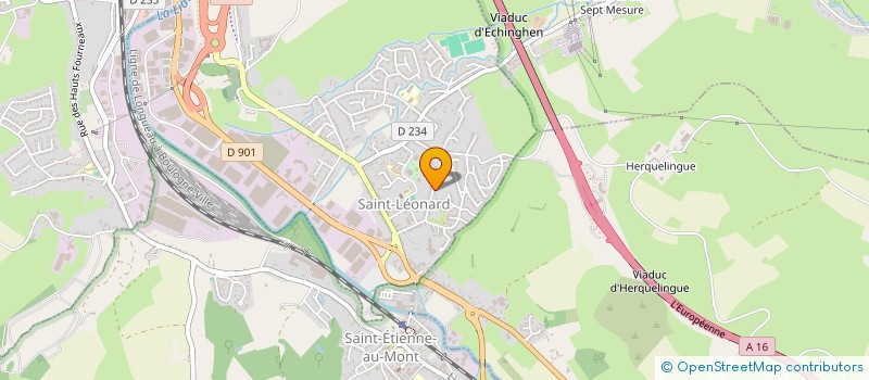 localisation de l'entreprise LES 4 L à SAINT-LEONARD