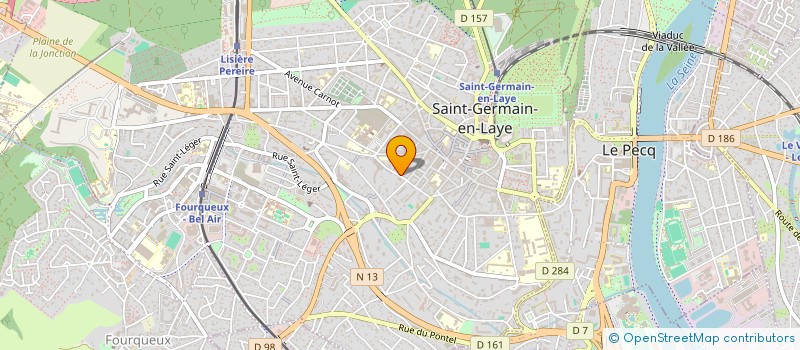 localisation de l'entreprise LES 4 M  SAINT-GERMAIN-EN-LAYE