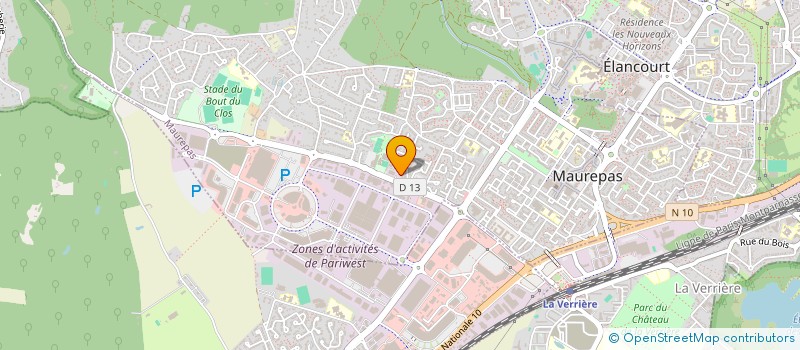 localisation de l'entreprise LES 4 M  MAUREPAS