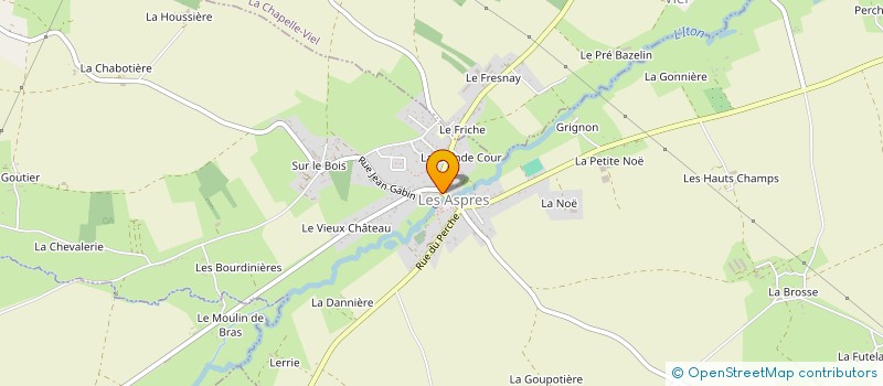 localisation de l'entreprise LES 4 M à LES ASPRES