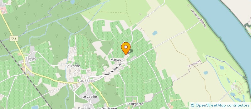 localisation de l'entreprise LES 4 M  SOUSSANS