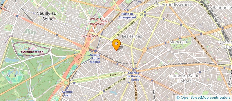 localisation de l'entreprise LES 4 MAGNIFIQUES  PARIS