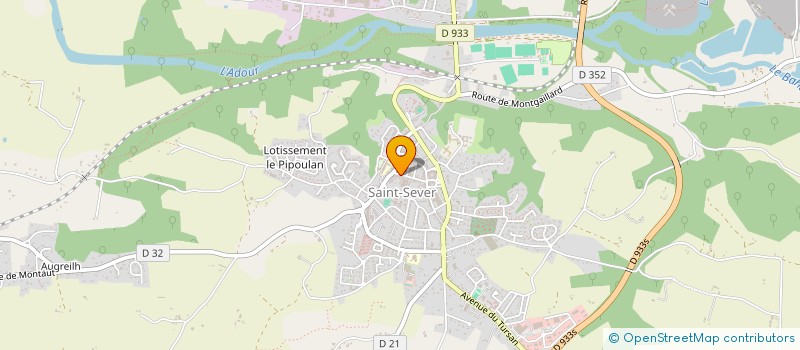 localisation de l'entreprise LES 4 MEY  SAINT-SEVER