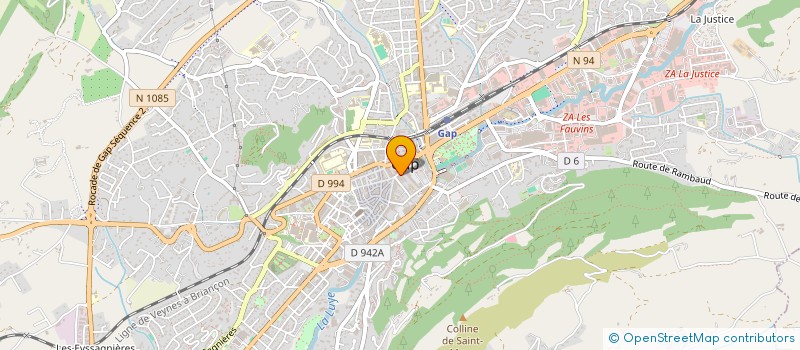 localisation de l'entreprise LES 4 MG à GAP