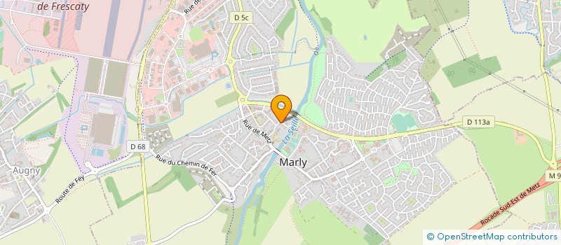 localisation de l'entreprise LES 4'OEIL à MARLY