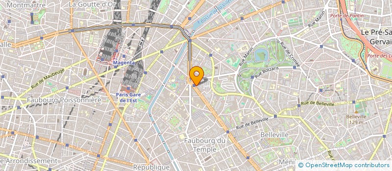 localisation de l'entreprise LES 4 PETITS PAINS HELALI  PARIS