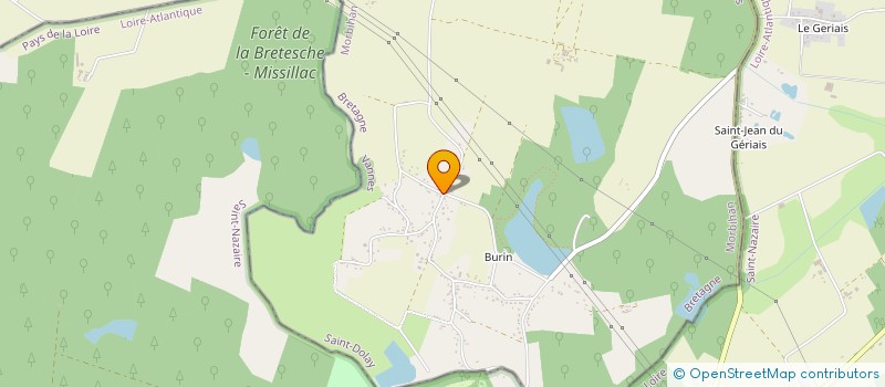 localisation de l'entreprise LES 4 POMMES  SAINT-DOLAY