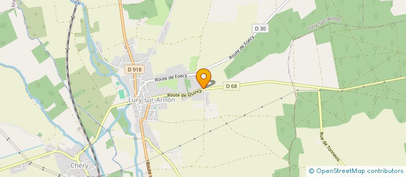 localisation de l'entreprise LES 4 S  LURY-SUR-ARNON