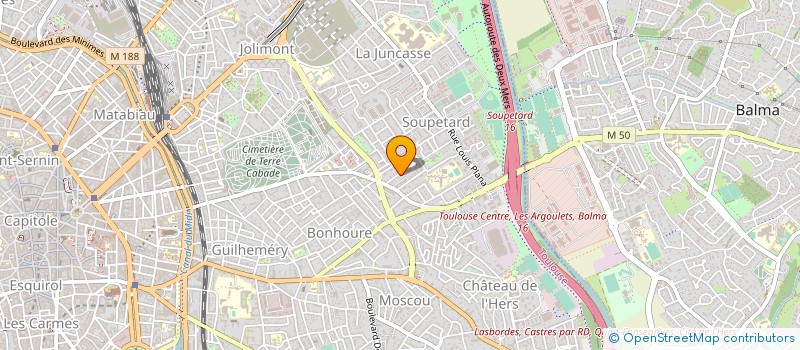 localisation de l'entreprise LES 4 SAISONS à TOULOUSE