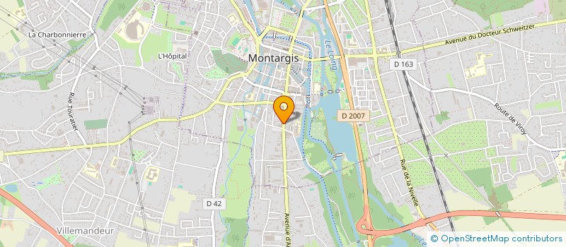 localisation de l'entreprise LES 4 SAISONS à MONTARGIS