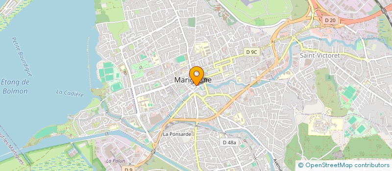 localisation de l'entreprise LES 4 SAISONS à MARIGNANE