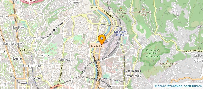 localisation de l'entreprise LES 4 SAISONS  NICE