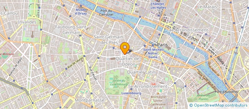 localisation de l'entreprise LES 4 SAISONS DES 3 GLAZIKS  PARIS