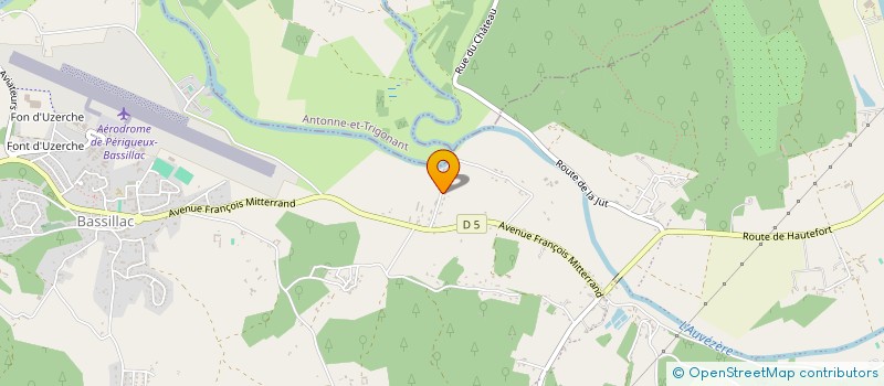 localisation de l'entreprise LES 4 SIBO  BOULAZAC ISLE MANOIRE