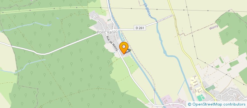 localisation de l'entreprise LES 4 SJ à WASSY