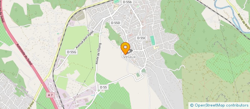 localisation de l'entreprise LES 4 TOURS à VELAUX