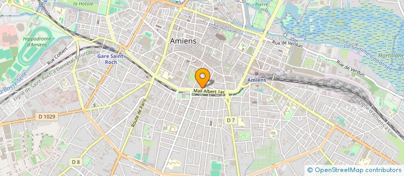 localisation de l'entreprise LES 4 V à AMIENS